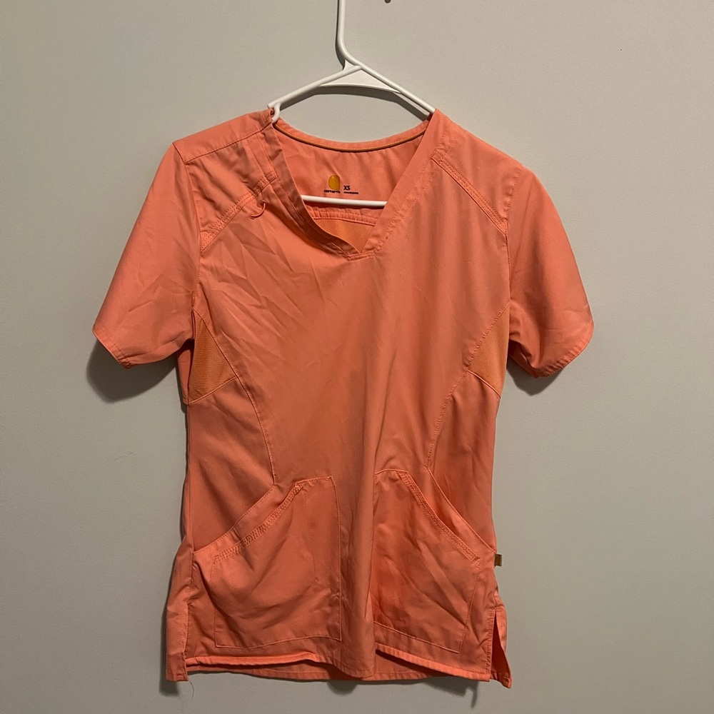 Carhartt salmon scrub set willing to sell separately if wanted